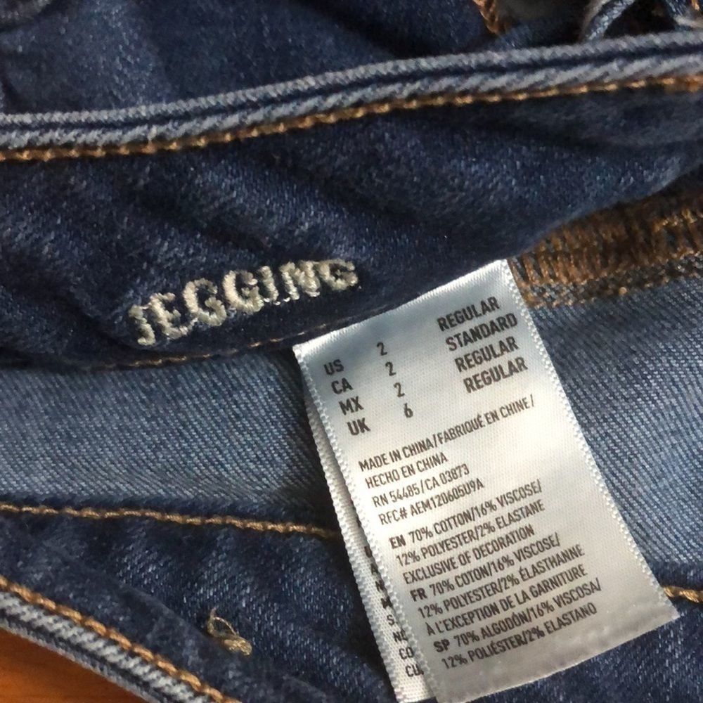 American Eagle jeggings size 2 - Picture 4 of 5